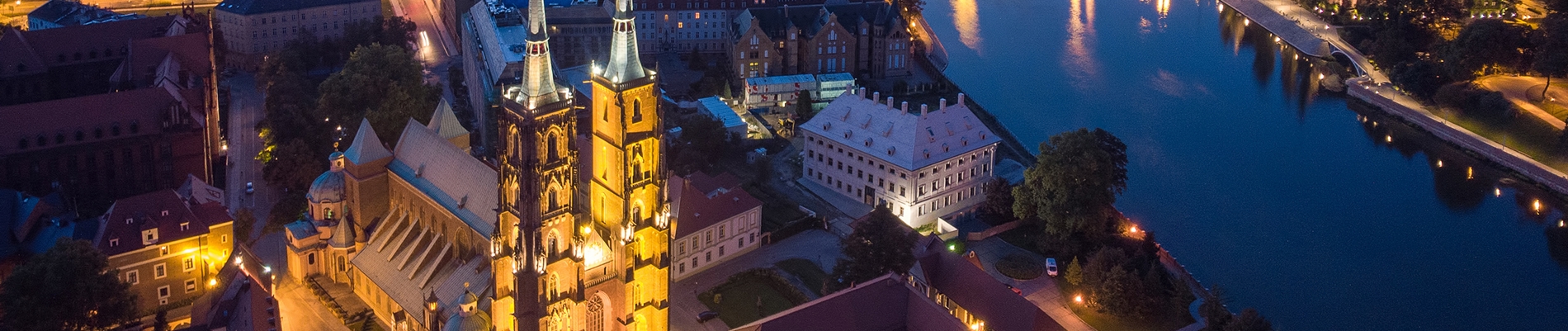 Famous Islands of Wroclaw - Cathedral and Sand Islands